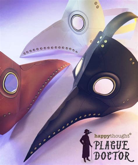 plague doctor mask etsy|plague doctor mask pattern printable.